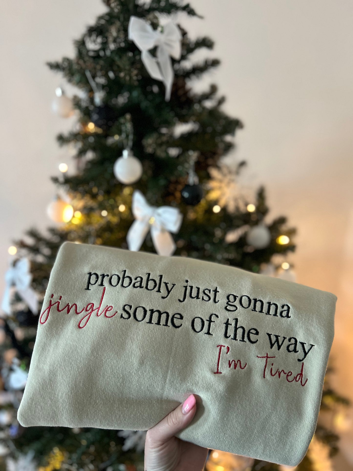 Adults Slogan Sweater