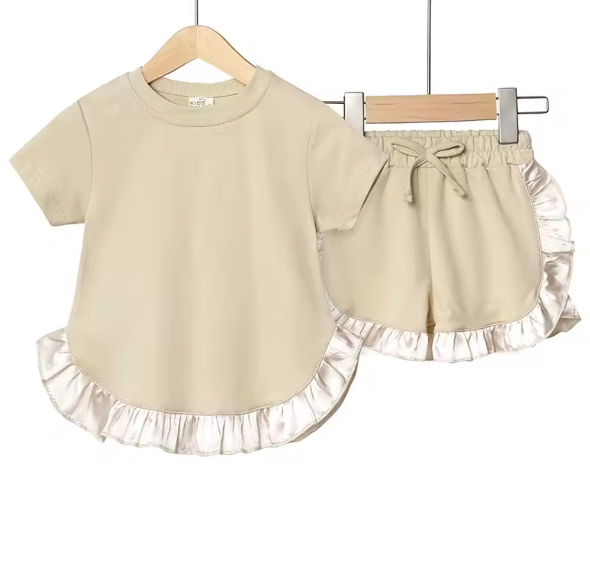 Personalised Frilly short set