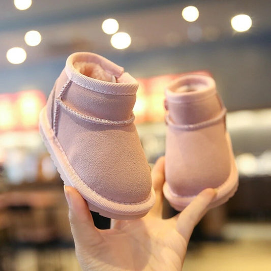 Toddler fur lined ugg style boots
