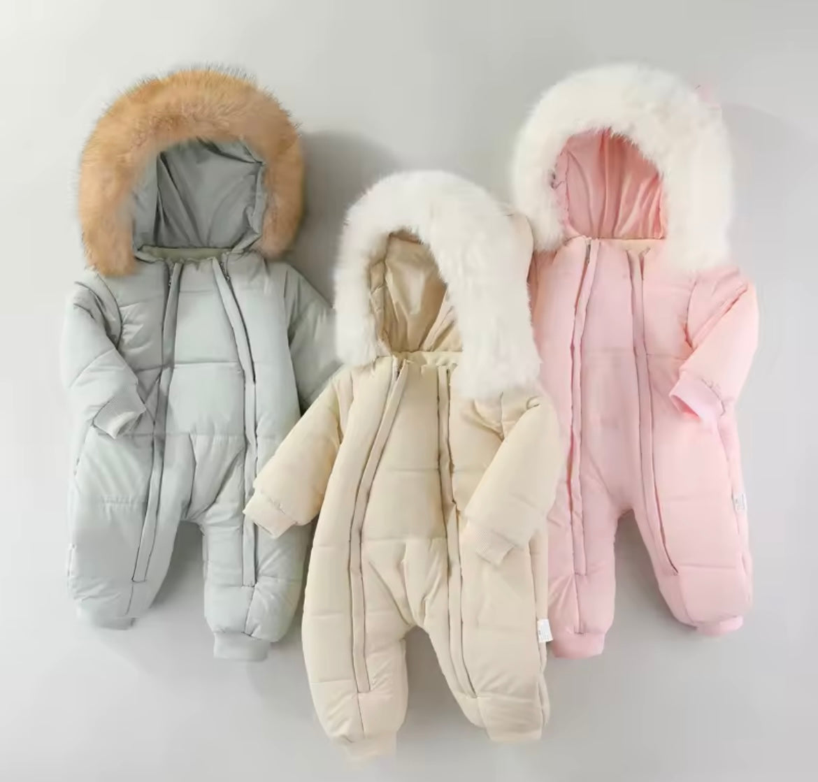 Personalised Double Zip Snowsuit