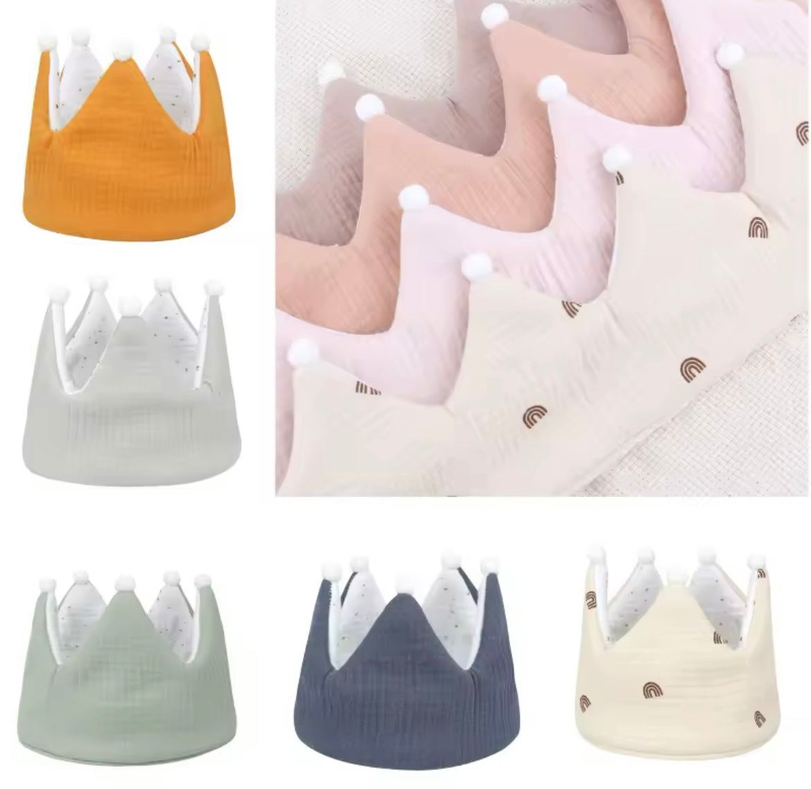 Fabric Birthday Crown