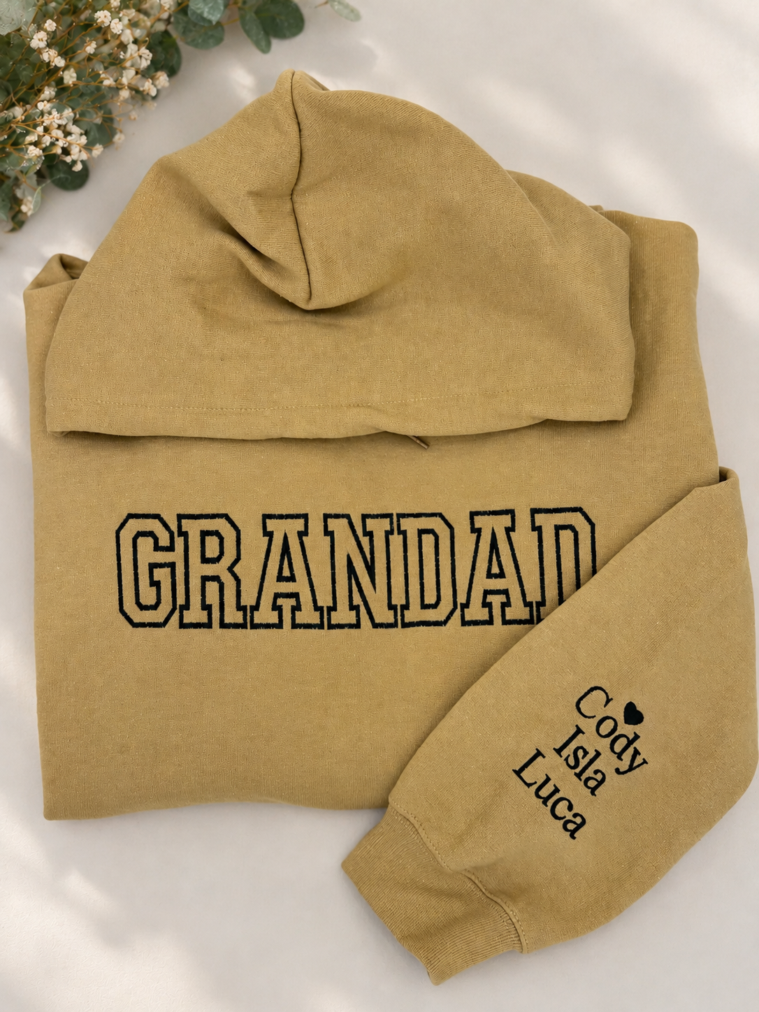 Personalised Embroidered Family Hoodie