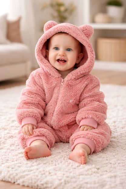 Personalised Fleece Pram Suit