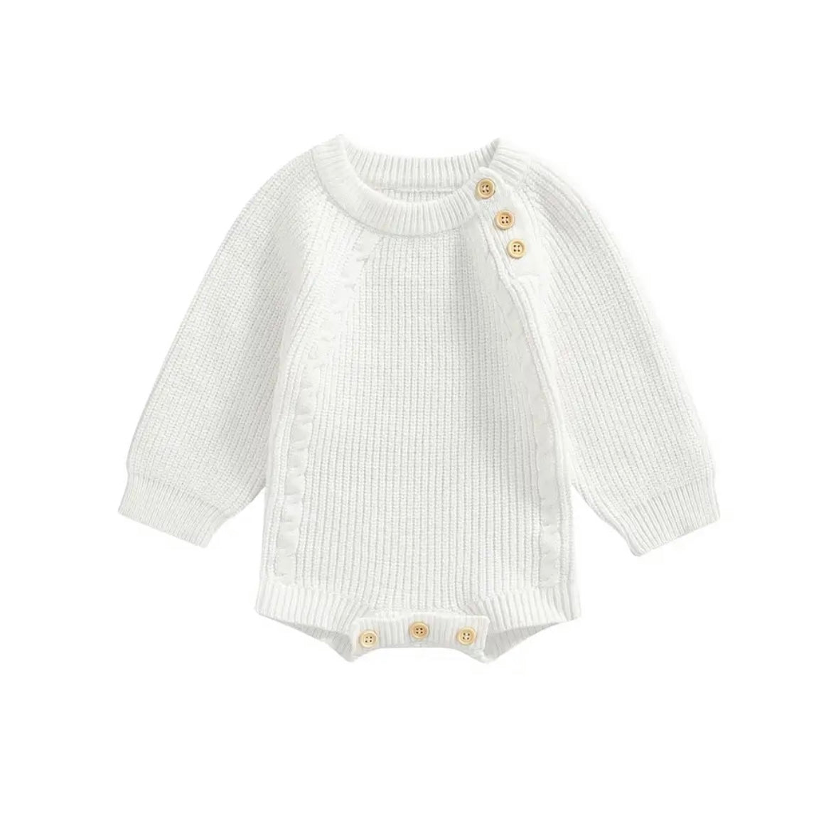 Knit Baby Romper