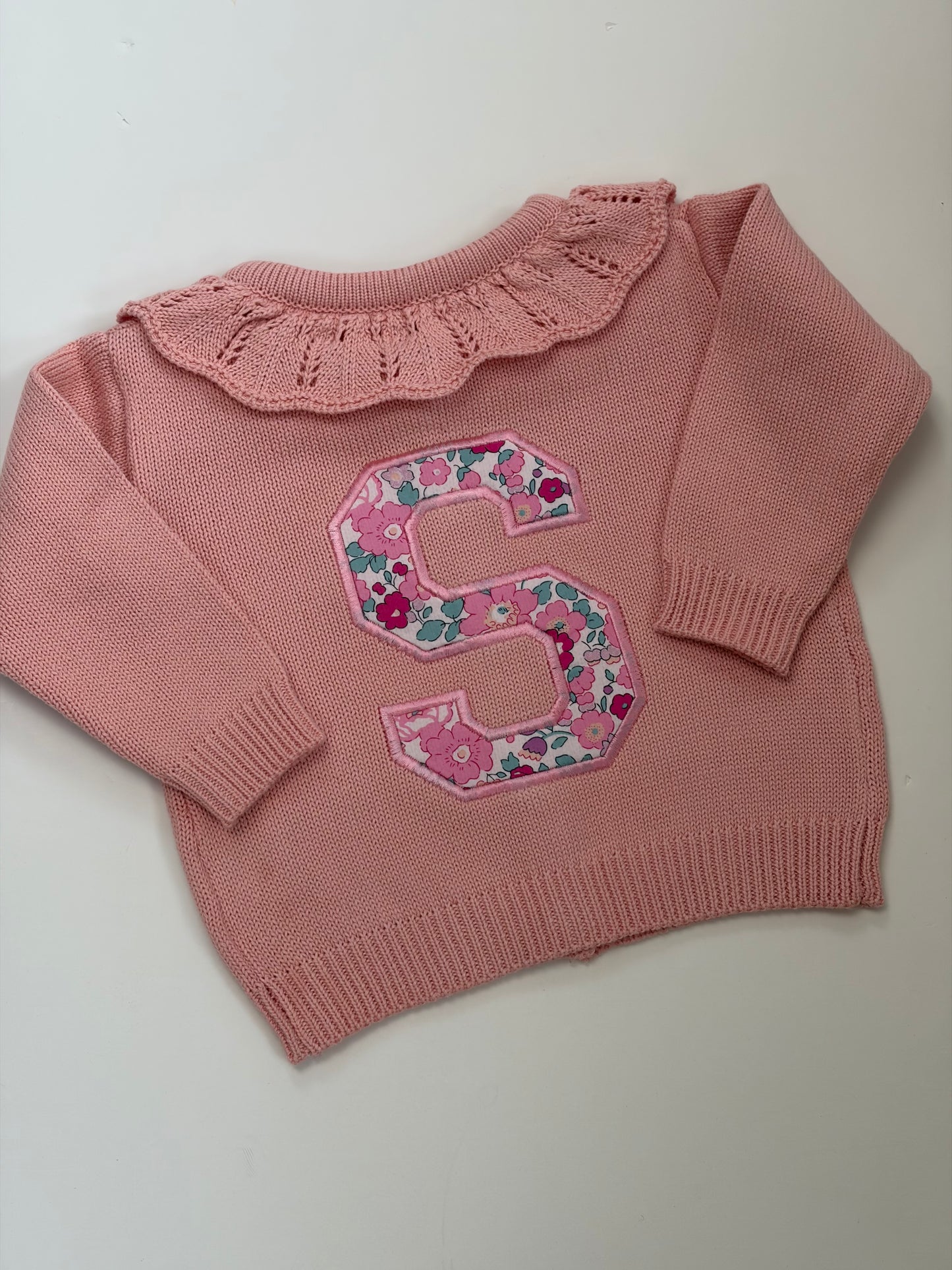 Personalised Liberty of London Frill Cardigan