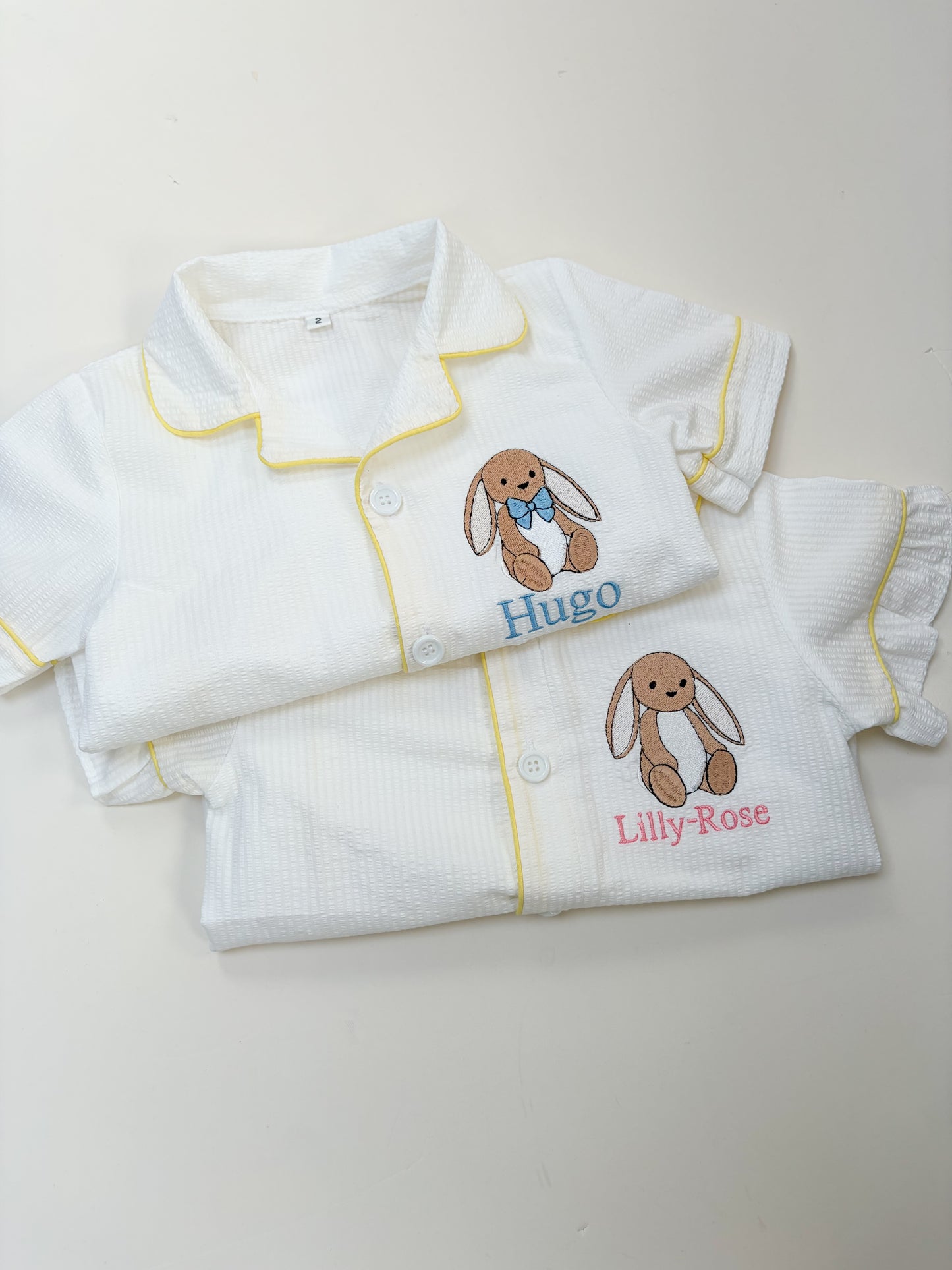Personalised Bunny Easter PJs for Kids