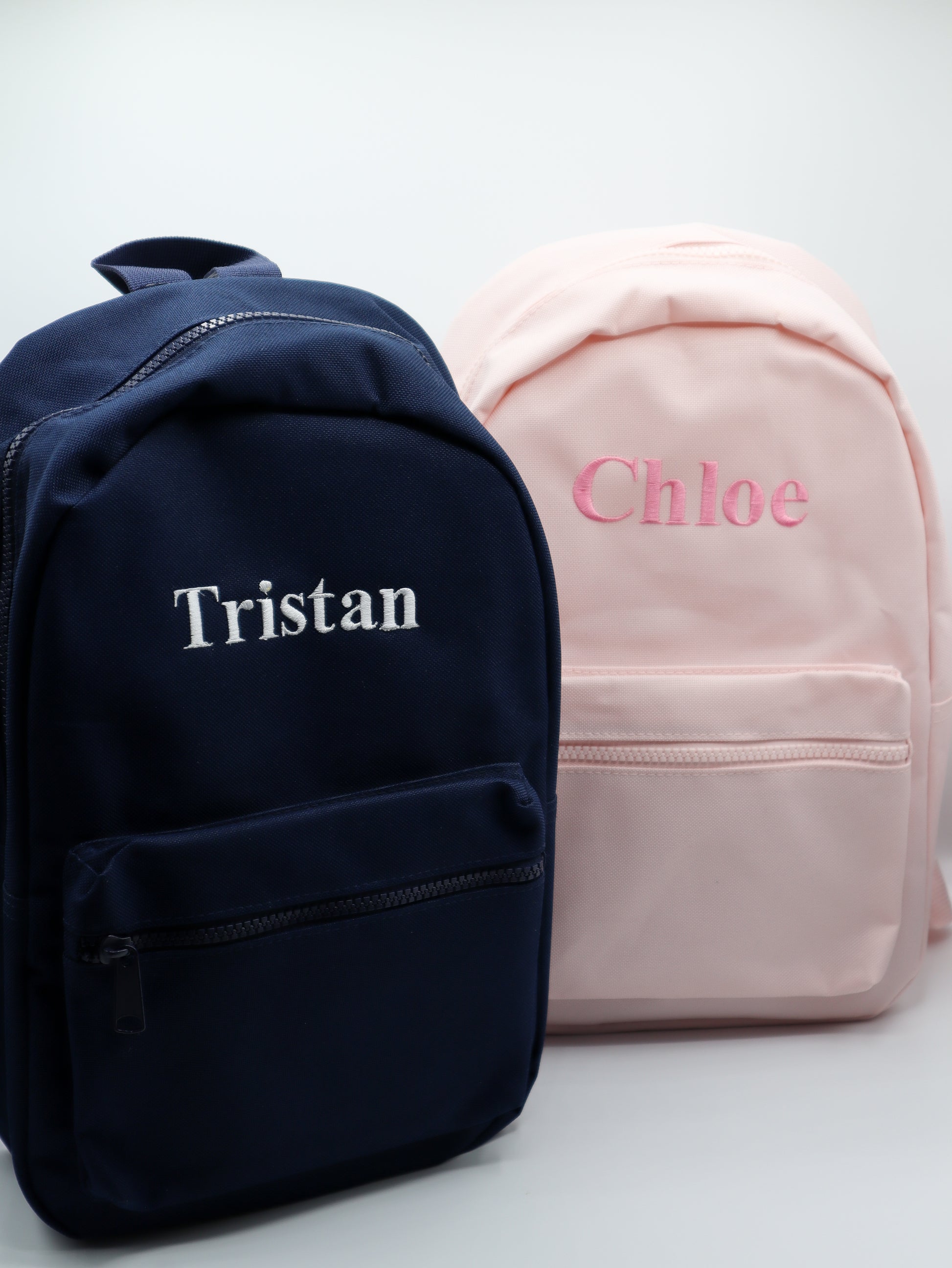 Personalised embroidered kids backpack