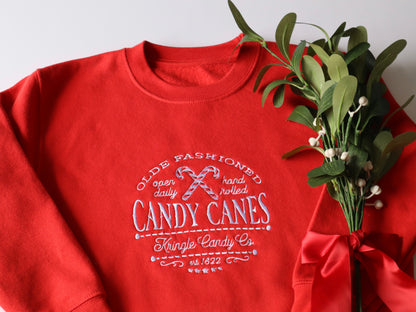 Candy Cane Sweater