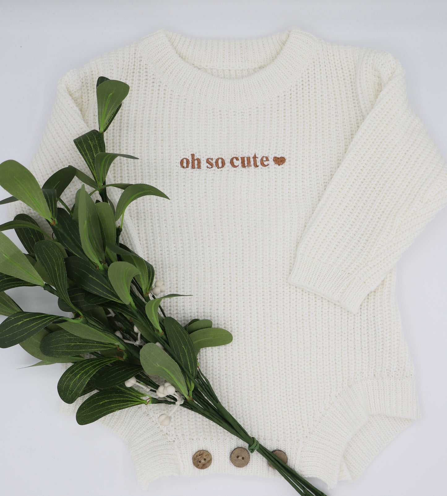 Knit Baby Romper