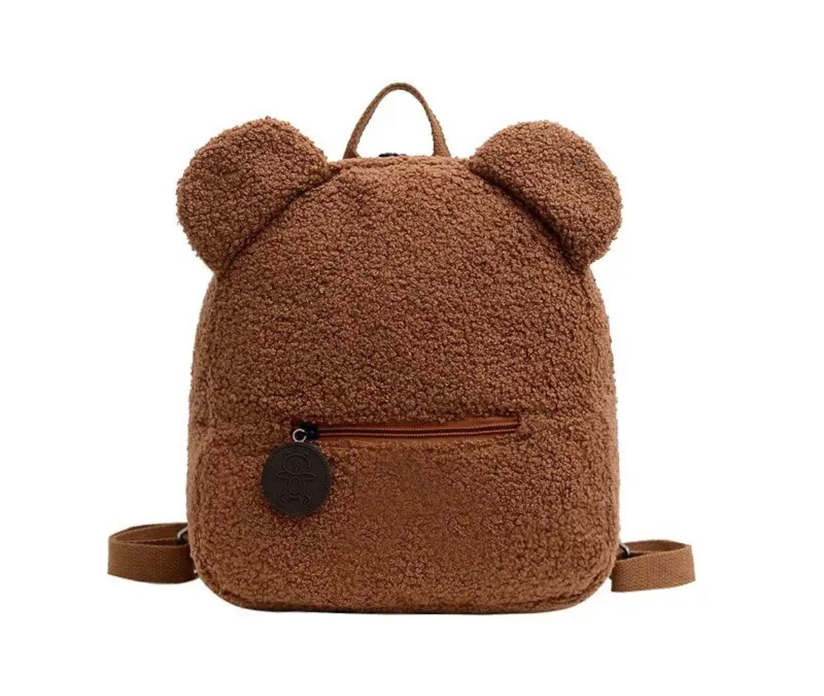 Bear Fleece Backpack