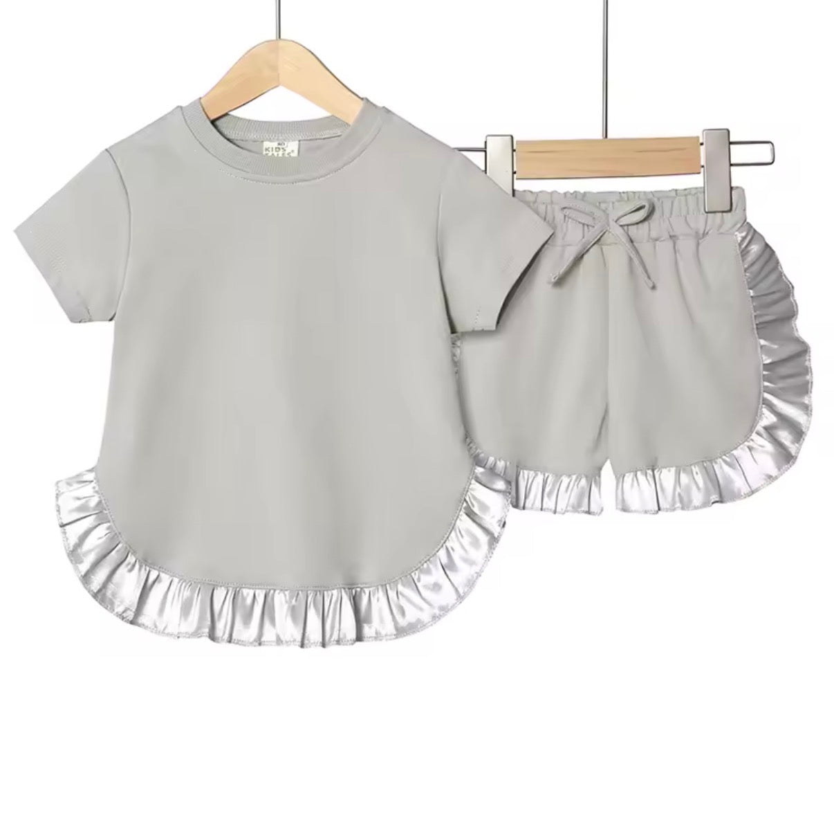 Personalised Frilly short set