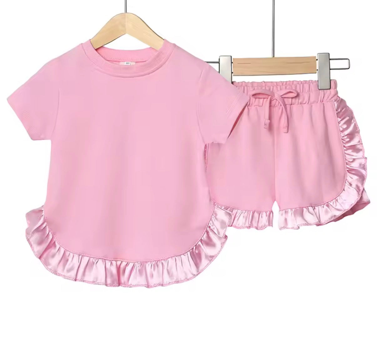 Personalised Frilly short set