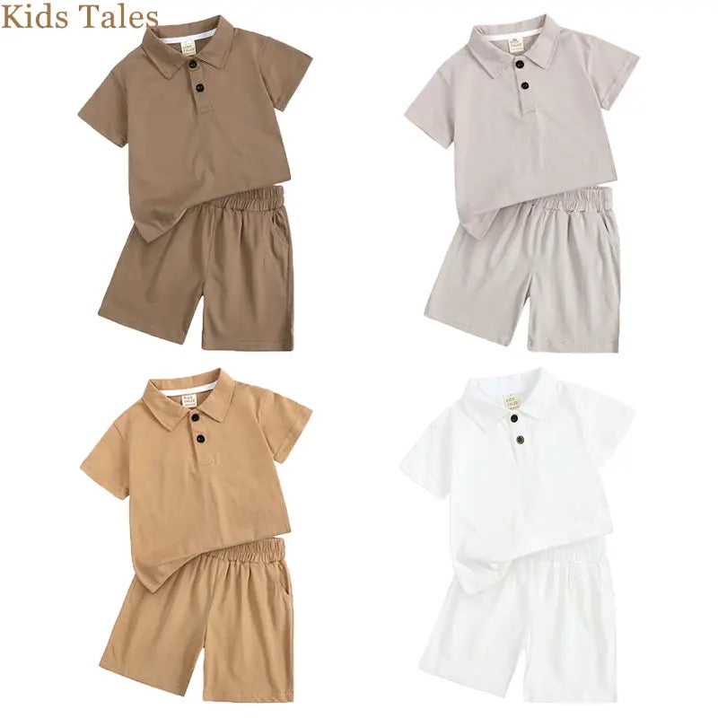 Polo Top & Short Set