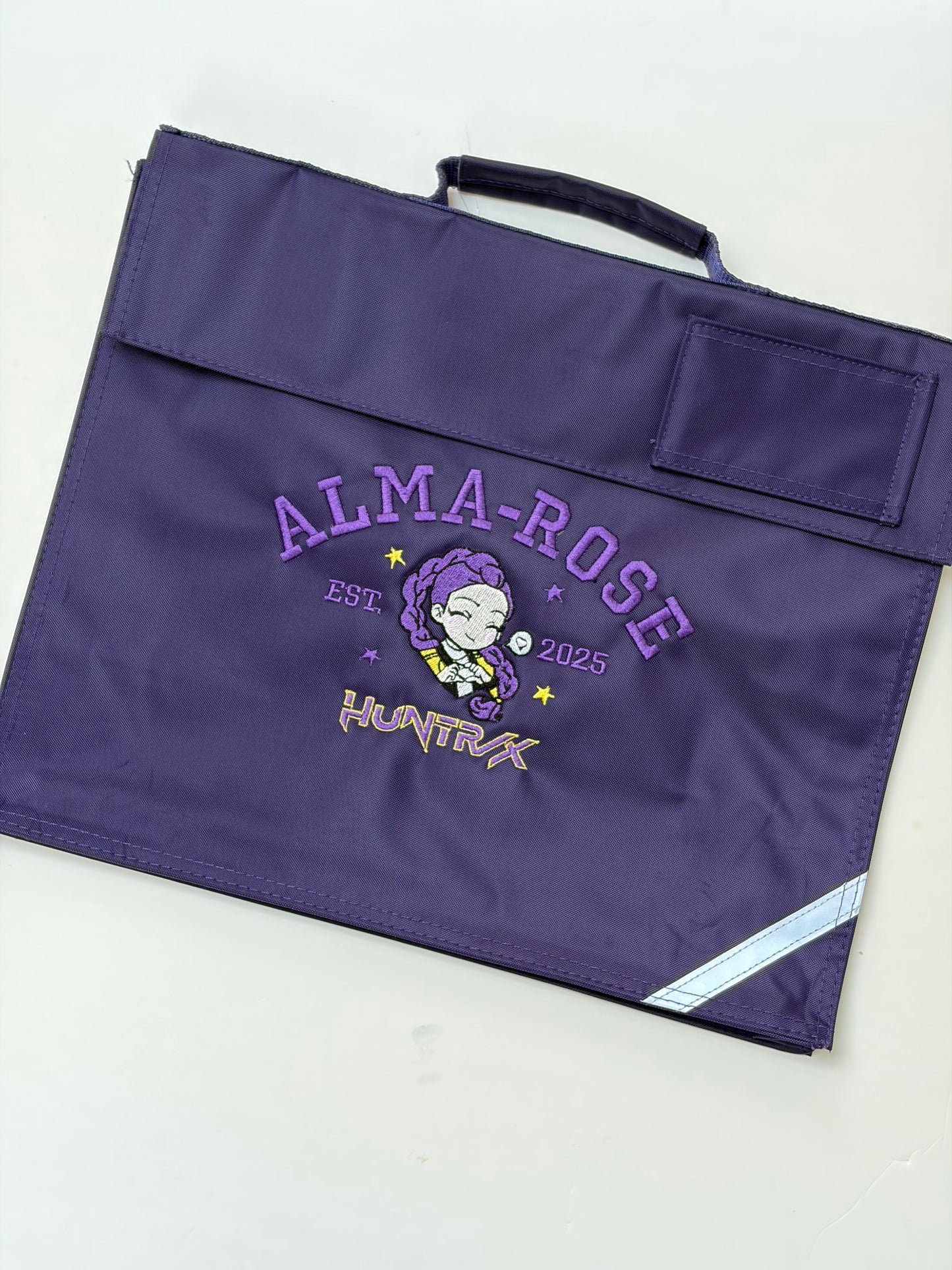 Personalised Embroidered Themed Book Bag