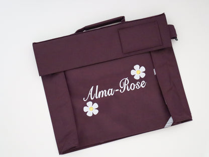 Personalised Embroidered Themed Book Bag