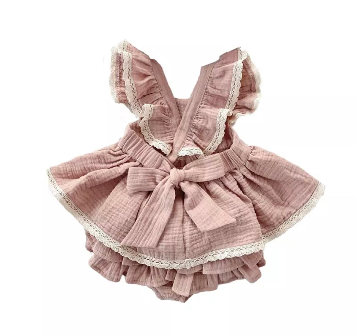 Ruffle Dress and Bloomer Pants