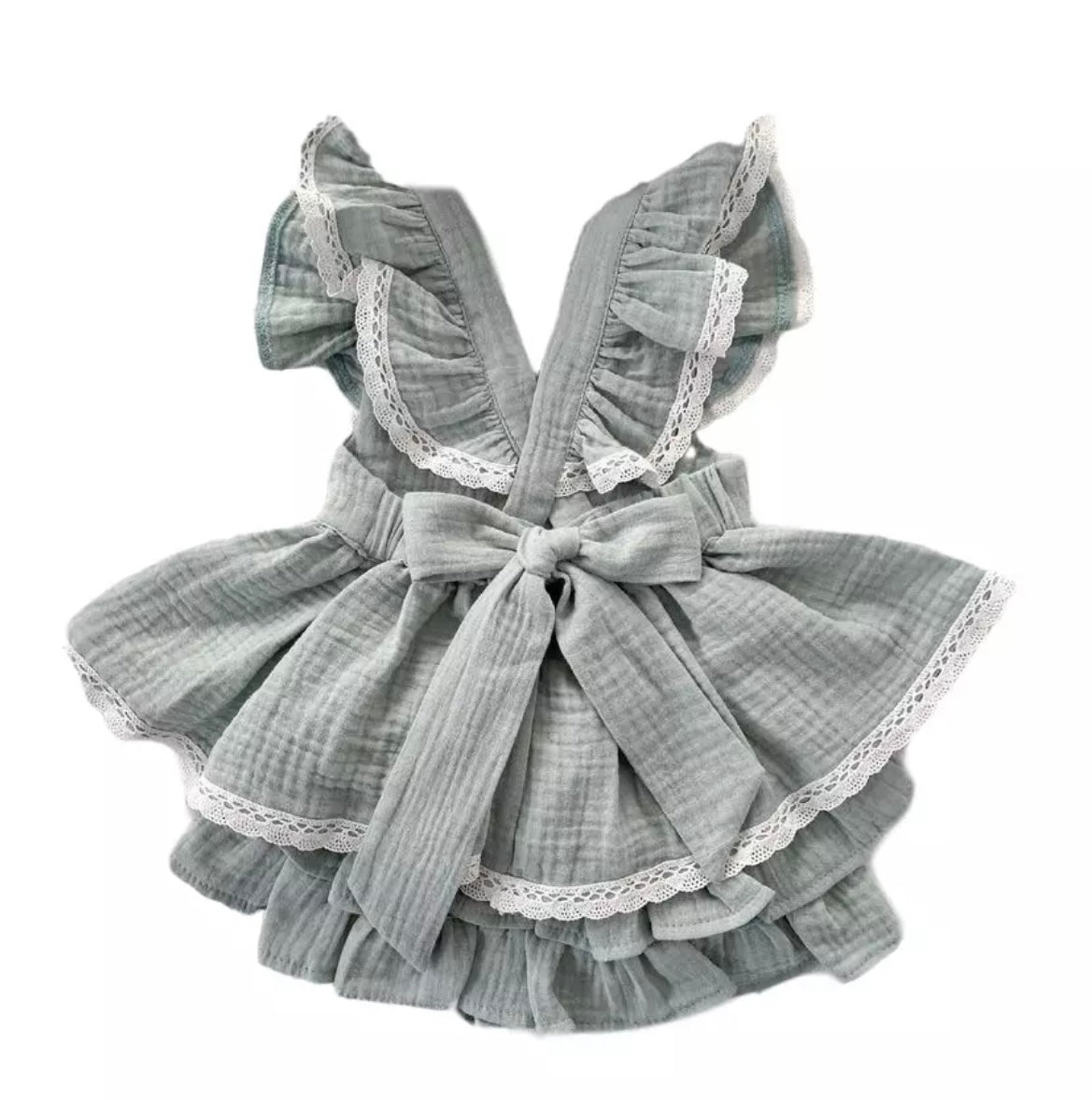 Ruffle Dress and Bloomer Pants