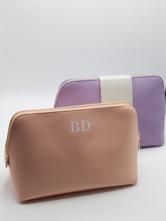 Personalised makeup bag