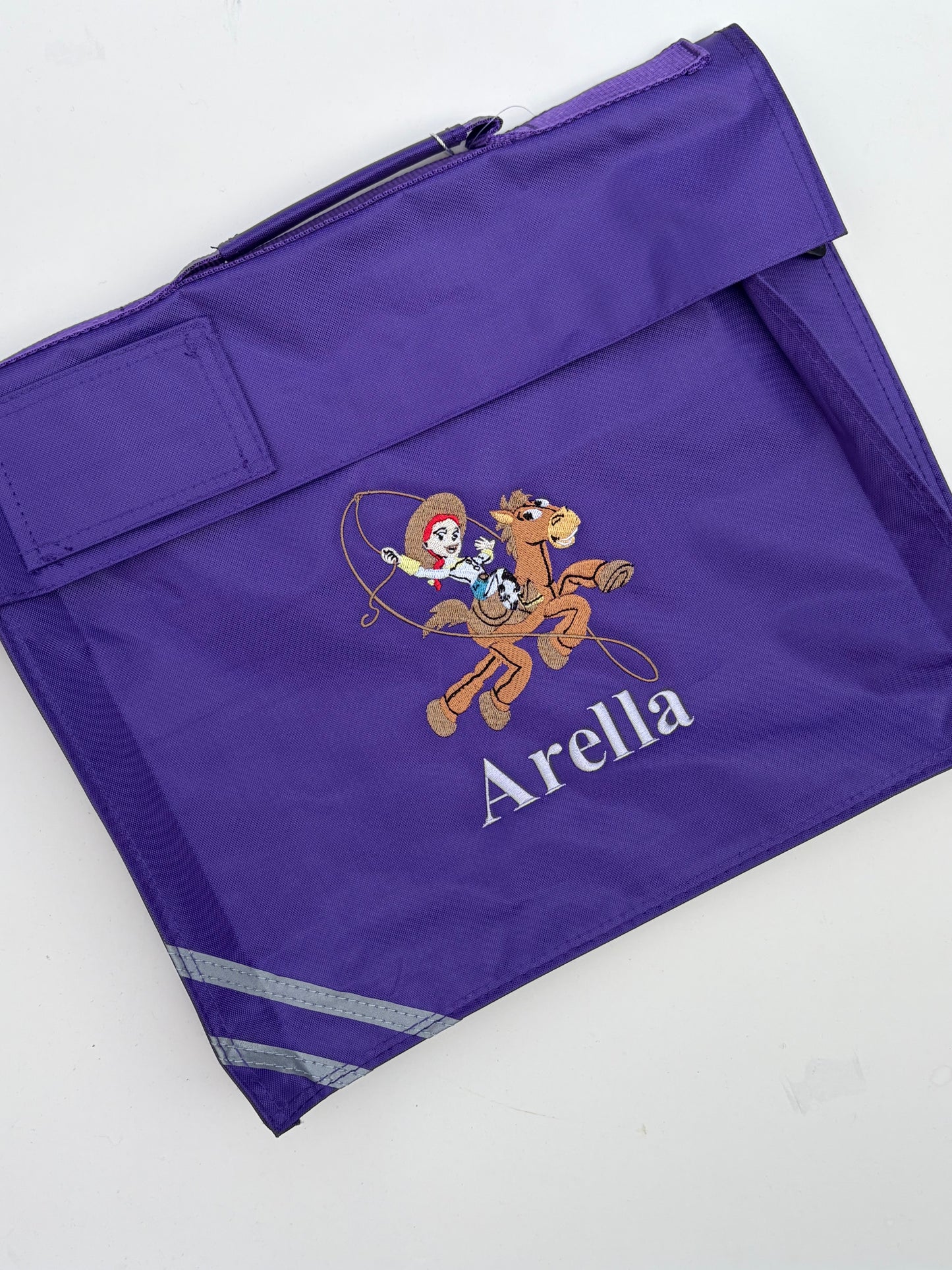 Personalised Embroidered Themed Book Bag