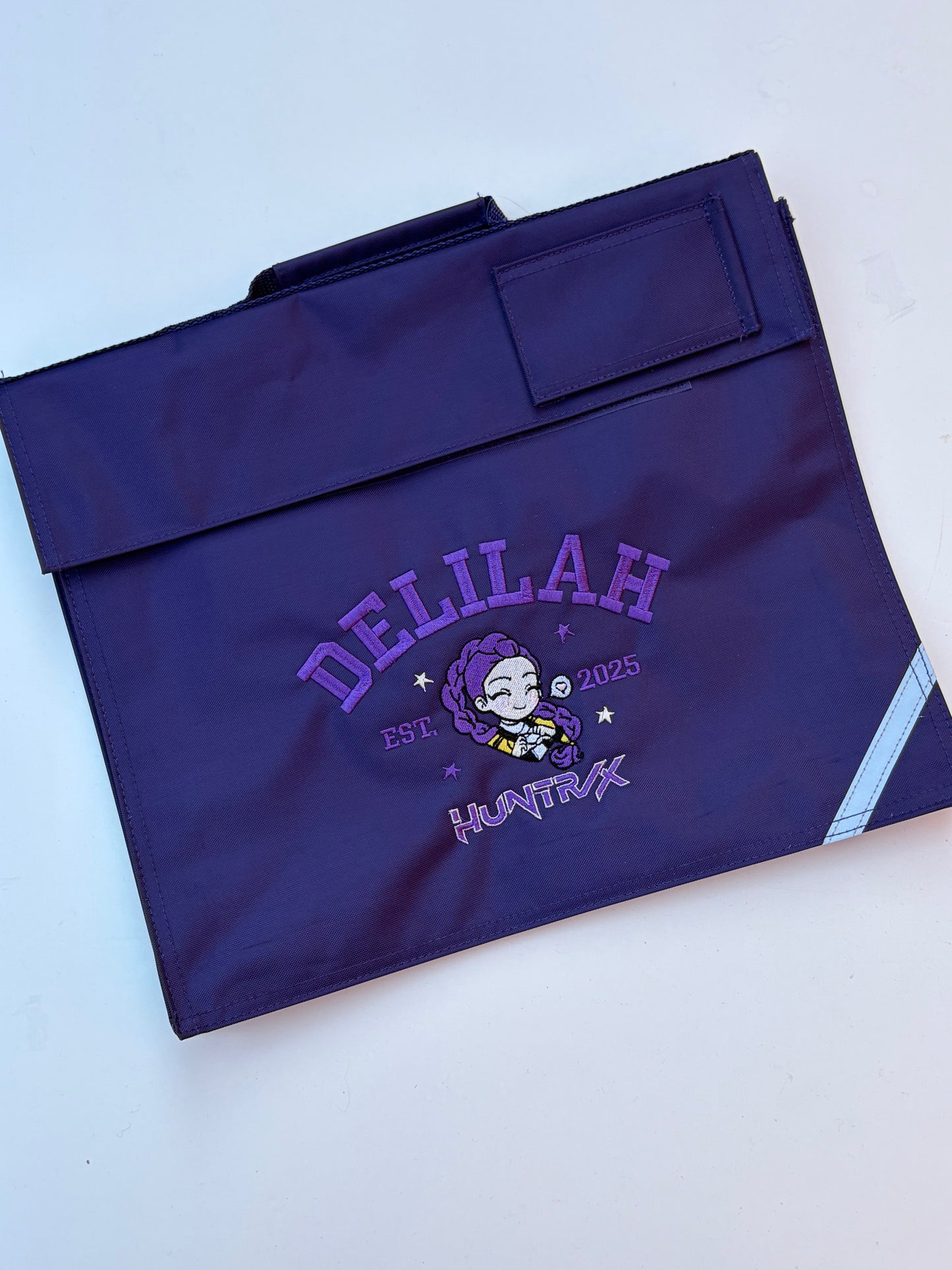 Personalised Embroidered Themed Book Bag