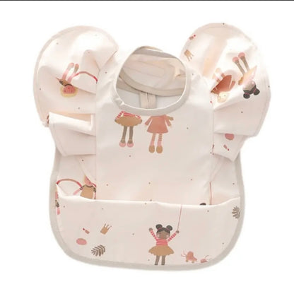Patterned Personalised Waterproof Wing Bib