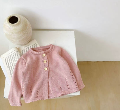 Applique Knit Cardigan