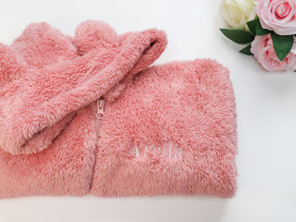 Personalised Fleece Pram Suit