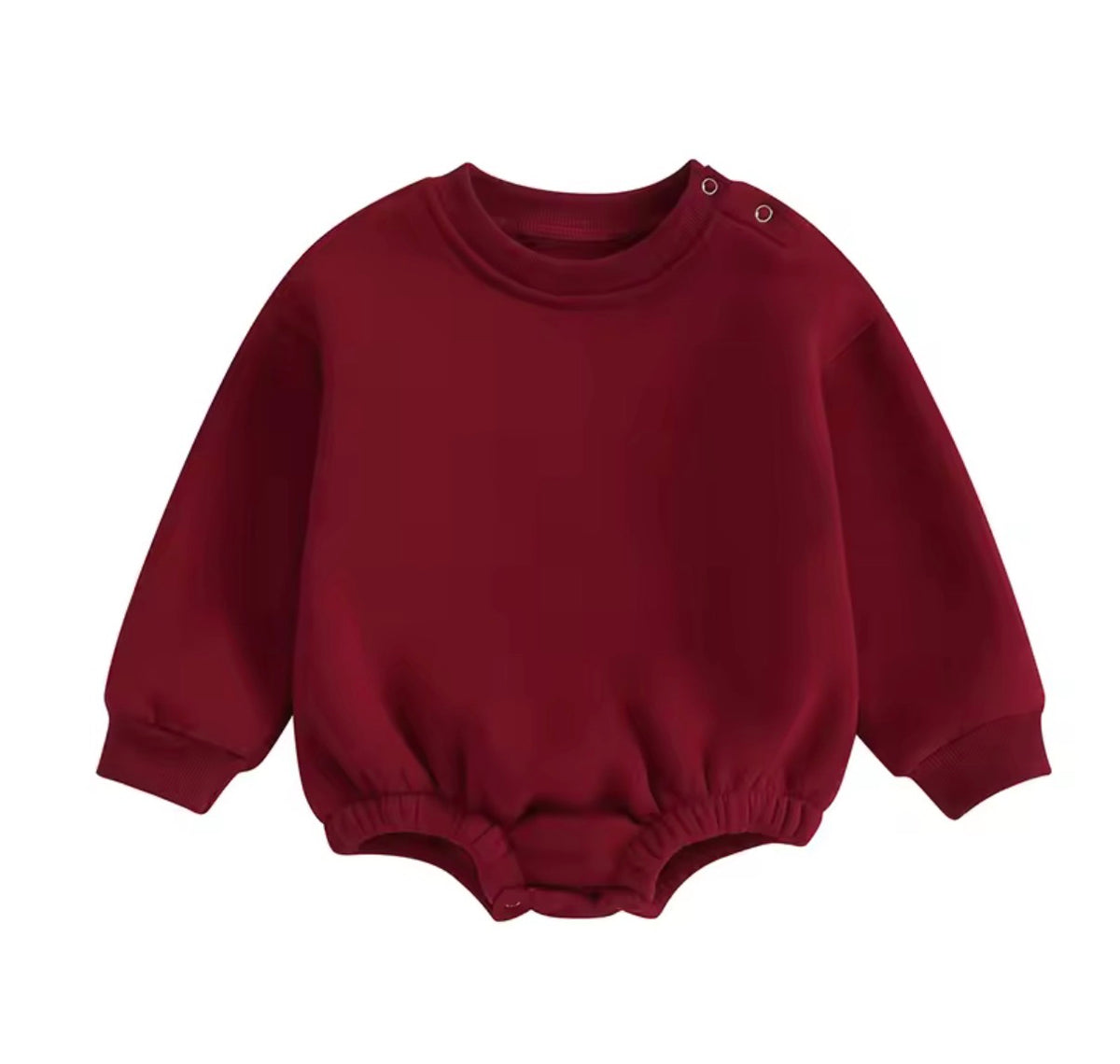 My First Christmas Fleece Romper