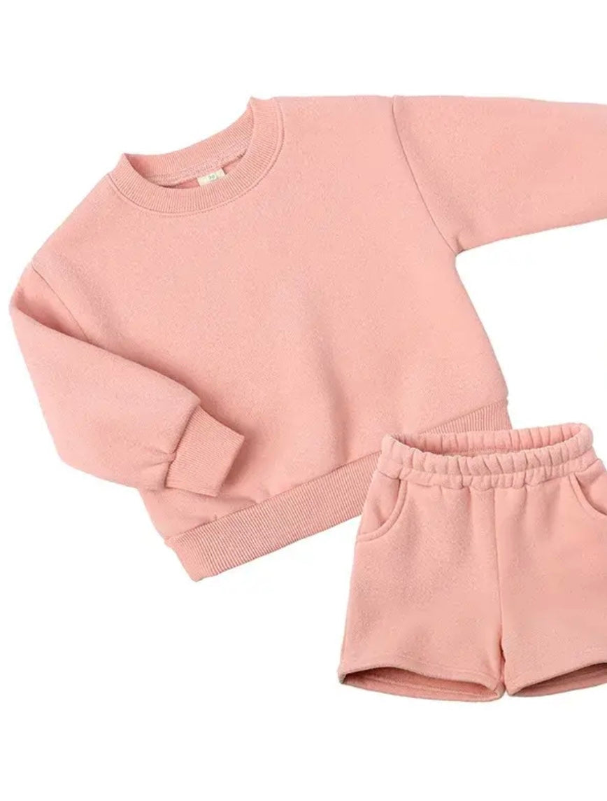 Wild Child Short and Sweater Set