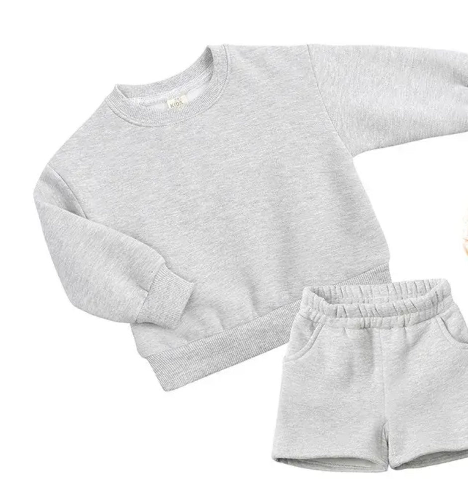 Wild Child Short and Sweater Set