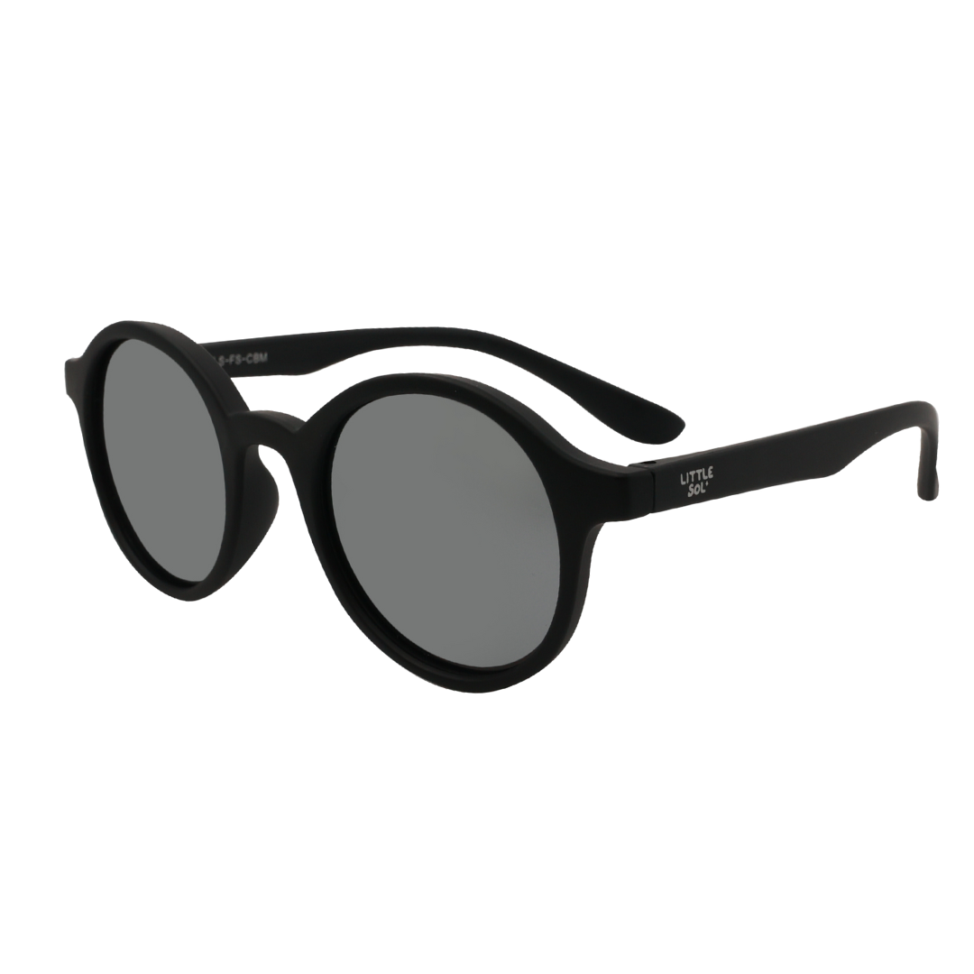 black Sun protective kids mirrored sunglasses