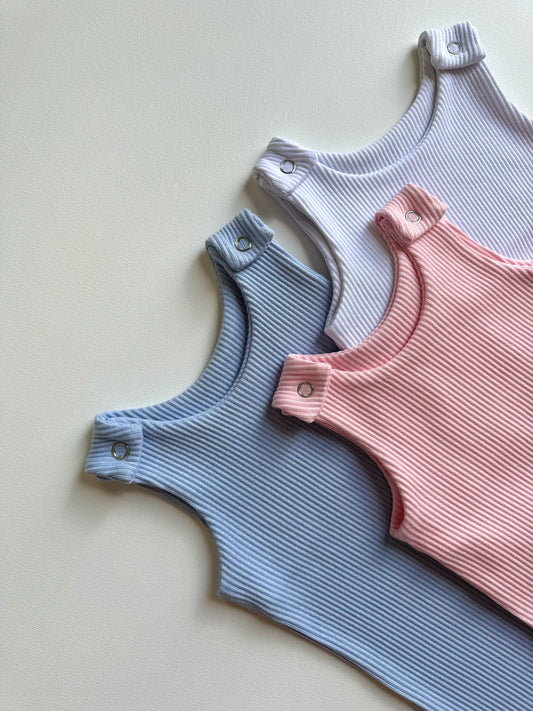 Personalised Birthday Ribbed Dungarees